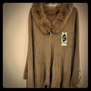 Winter poncho